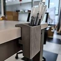 2x Tisch / Büro Clip-On Stifthalter  ++ neu und unbenutzt ++