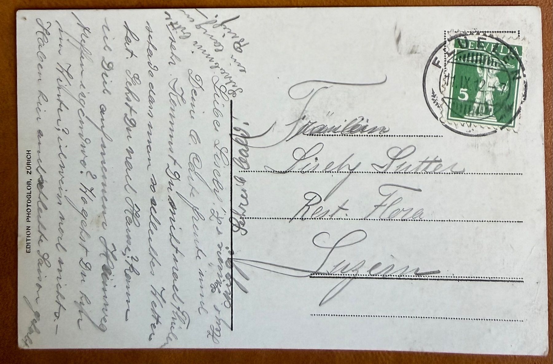Cartes postales: Axenstrasse - Animation 1912 – D'occasion à Lutry par Ediego 2