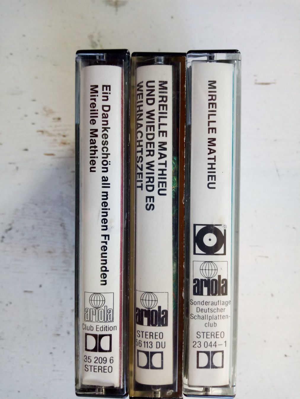 Kompaktkassetten: Mireille Mathieu 3er Kassetten-Set – Gebraucht aus Beckenried von Havacola 3