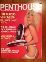 vintage erotik sex Magazine -  Penthouse Vol 21 N° 8  - 1986