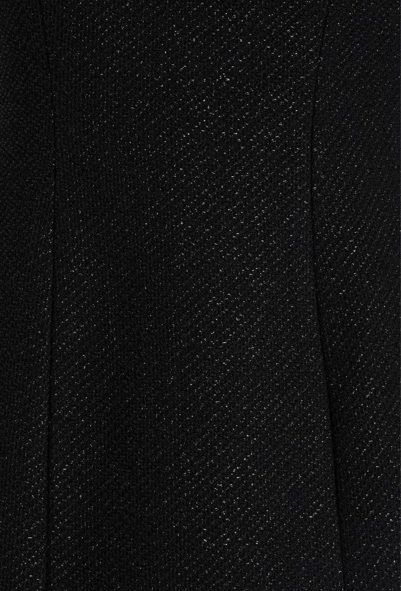 Vestiti: Chic Black Sparkle Mini Dress, Square Neck – Nuovo (secondo la descrizione) da Spreitenbach venduto da eli_7f86 3