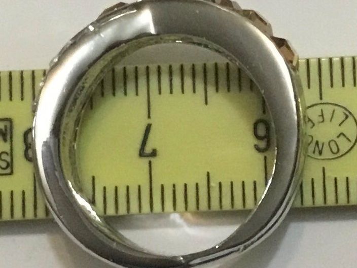 Anelli: Ring mit Zirkonen – Nuovo (secondo la descrizione) da Schlieren venduto da Jeajet 2