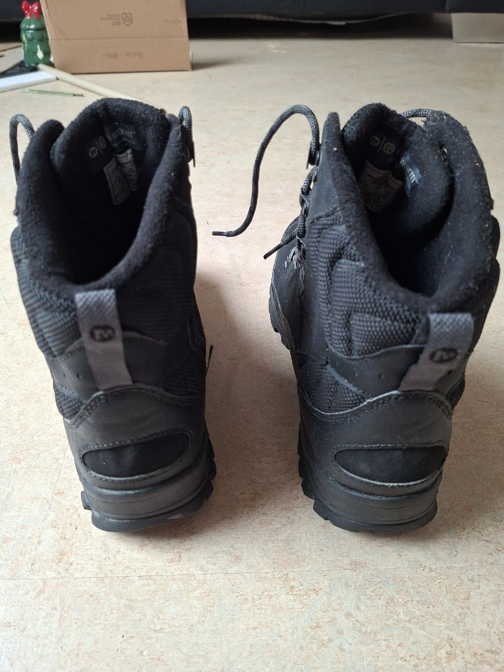 Merrell Scarpe da uomo: Merrell Wanderschuhe Gr. 46 Schwarz Top Zustand Warm – Usato da Klingnau venduto da vollmond36 2