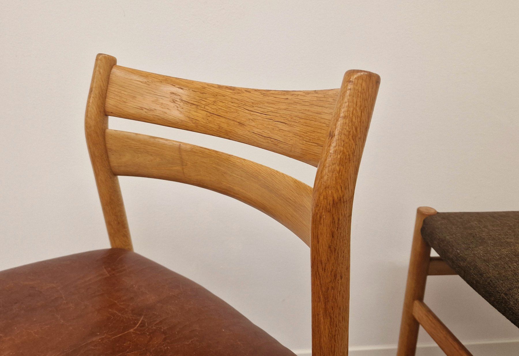 Sedie: Design, Børge Mogensen, 2 Stühle, C.M. Madsens, Eiche 60er – Usato da St.Gallen venduto da Yuzucitrus 8