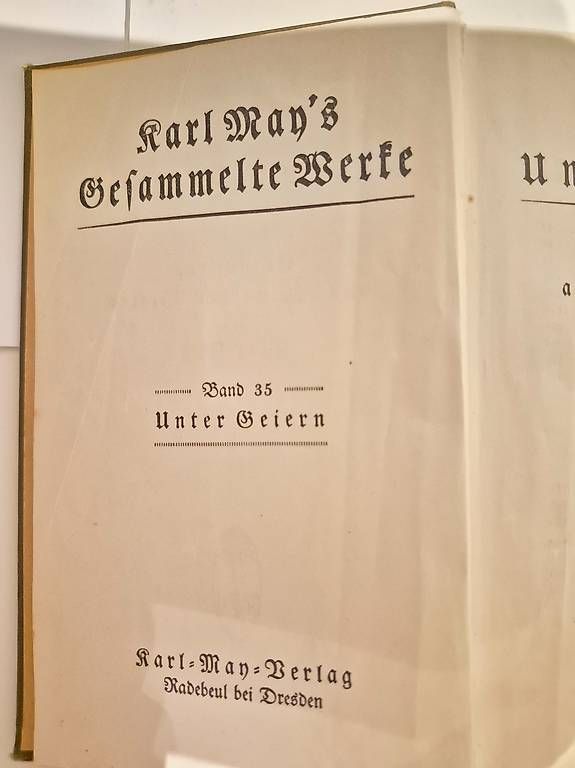 Libri: Karl May Buch Unter Geiern – Usato da Wil SG venduto da sus_959d 1