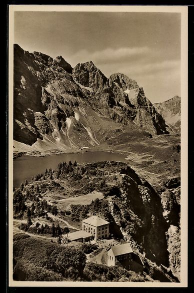 Cartoline postali: Engelberg, Hotel Trübsee mit Hanghorn u – Usato da Berlin venduto da bartko-reher