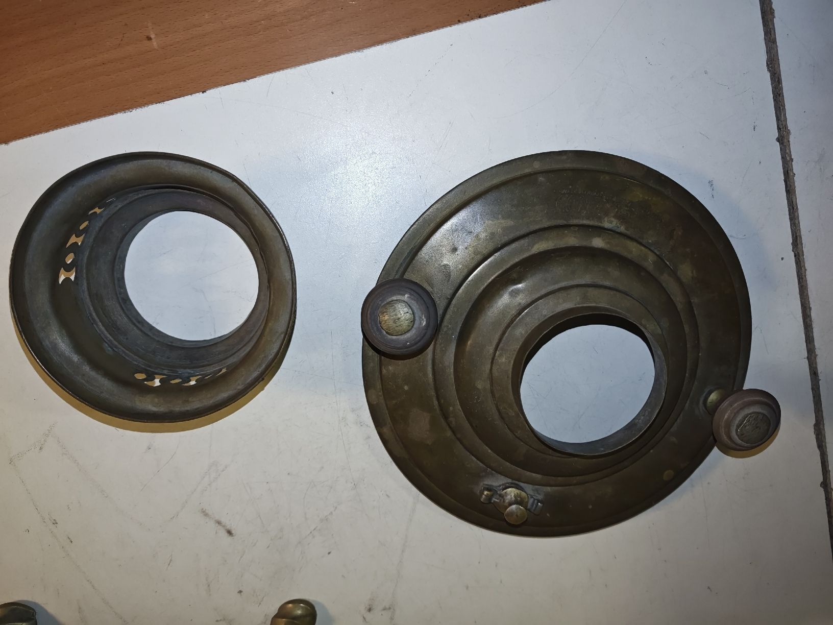 Töpfe: Samowar, antik, aus Messing - Einzigartiges Schmuck.(nov471) – Gebraucht aus Künten von Schnaepplihuus 5