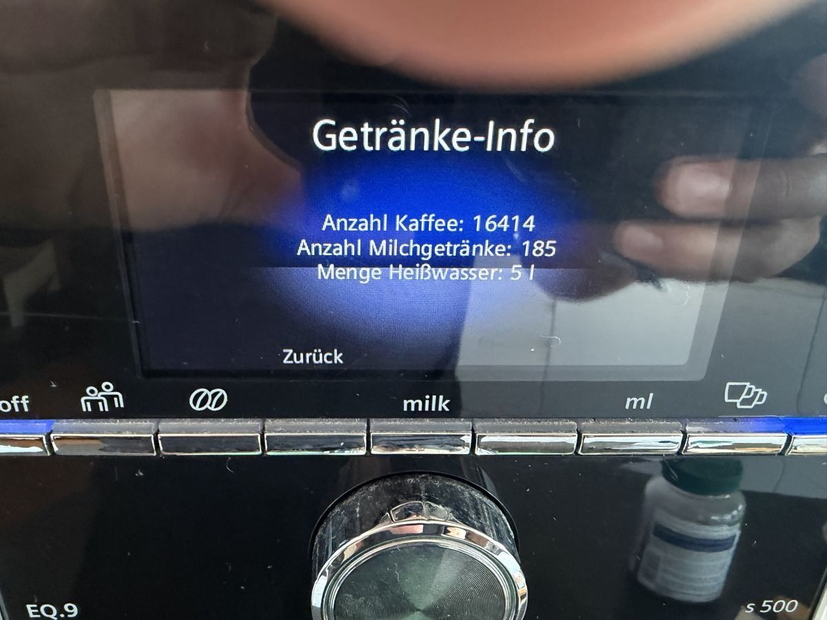 Siemens Machines à café & Machines à expresso: Kaffeevollautomat – D'occasion à Gontenschwil par chregipeter 1