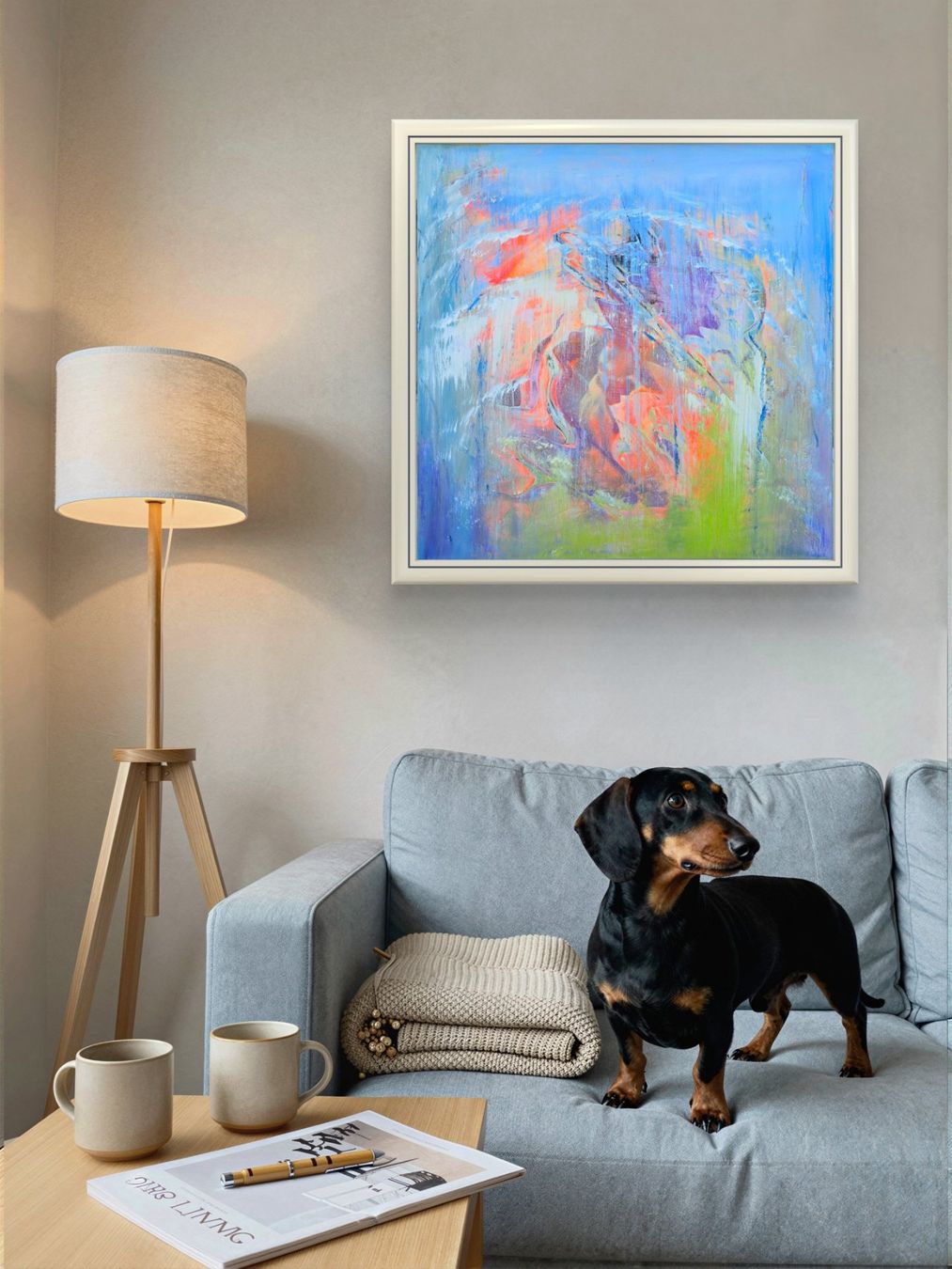 Dipinti: Originalegemälde auf Leinwand 50x50 cm, Unikat!!! – Nuovo e nell'imballaggio originale da Beinwil am See venduto da Superchance 3