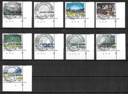 Serie 943 - 951 mit ET Vollstempel Bern 10.3. und 8.9.1998