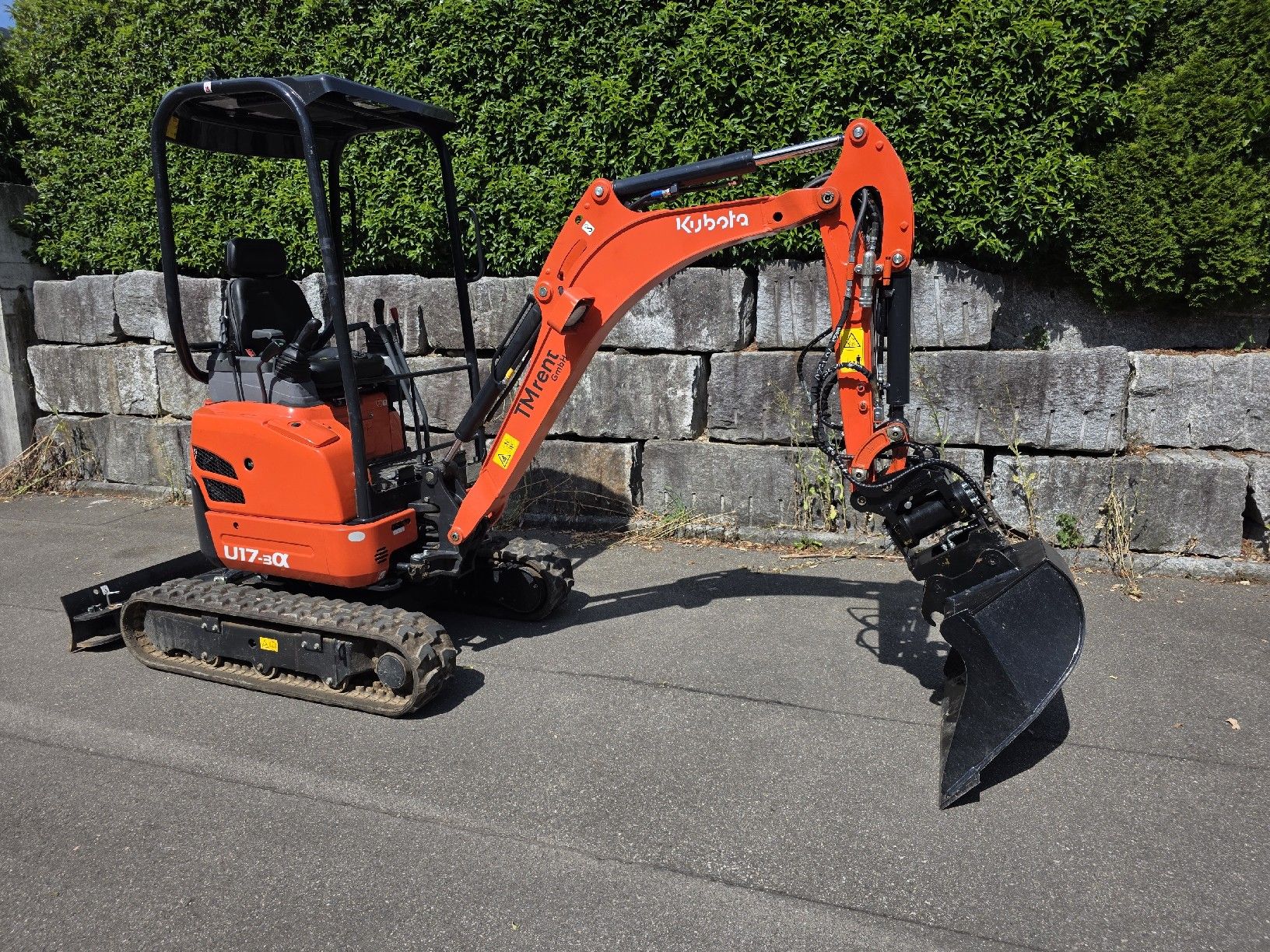 Kubota Bagger: Kubota U17-3a 1.7t Bagger – Gebraucht aus Küsnacht ZH von tmrent 1