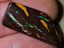 32.3ct Boulder Opal aus Koroit, Australien