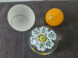 Murano Paperweights / Briefbeschwerer  3 Stück