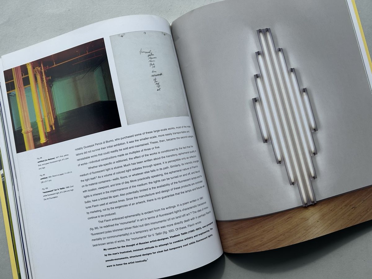 Libri: Dan Flavin A Retrospective Ausstellungskatalog – Usato da Zürich venduto da Coffeetable88 4