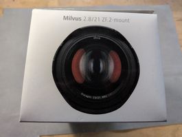 Zeiss Milvus 2.8/21 für Nikon 