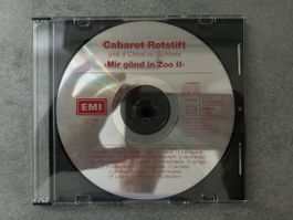CD Cabaret Rotstift Mir gönd in Zoo ||