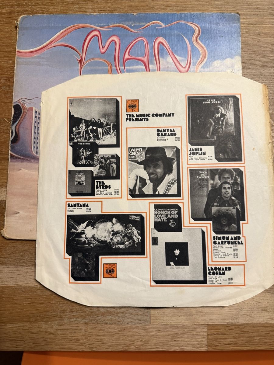 Dischi in vinile: MAN - Man LP - Seltene Vinyl Schallplatte – Usato da Goldach venduto da Messerguru 2