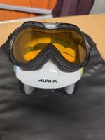 Skihelm Alpina mit Skibrille