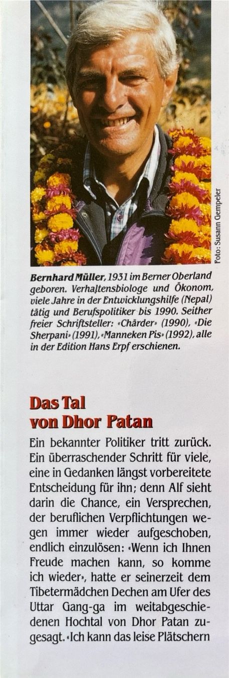 Libri: Müller Bernhard, Das Tal von Dhor Patan – Usato da Sarnen venduto da Livres 2