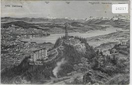 Zürich Zürichsee Uetliberg Panorama