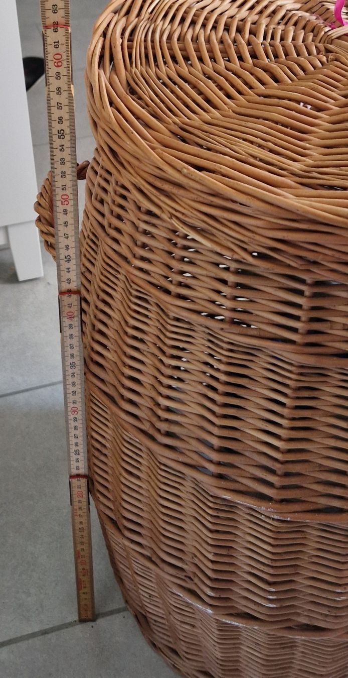 Cesti per biancheria: panier à linge en osier – Usato da Couvet venduto da Pioune 2