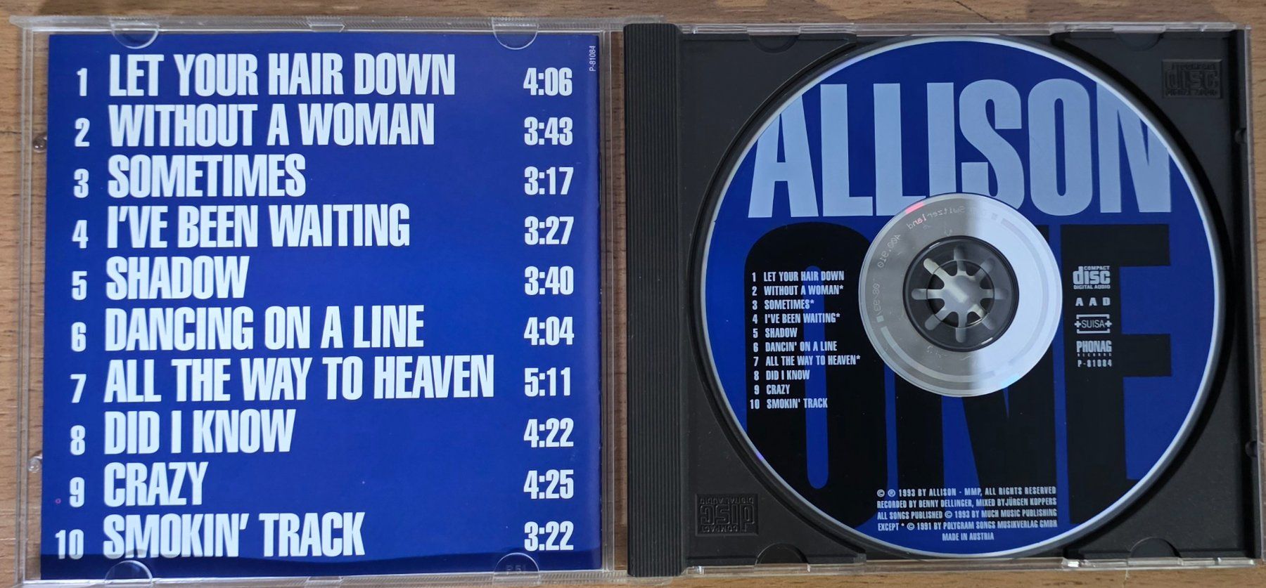 CDs: Allison CD – One – Gebraucht aus Root von atelier22 1