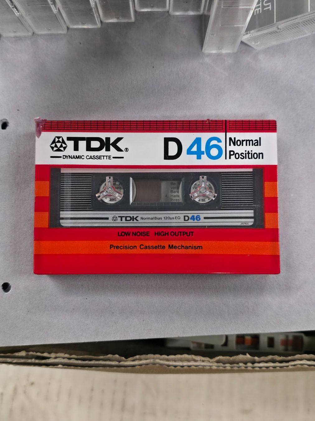 Musicassette: TDK D46 Normal Position - NOS – Usato da Dietlikon venduto da litisop