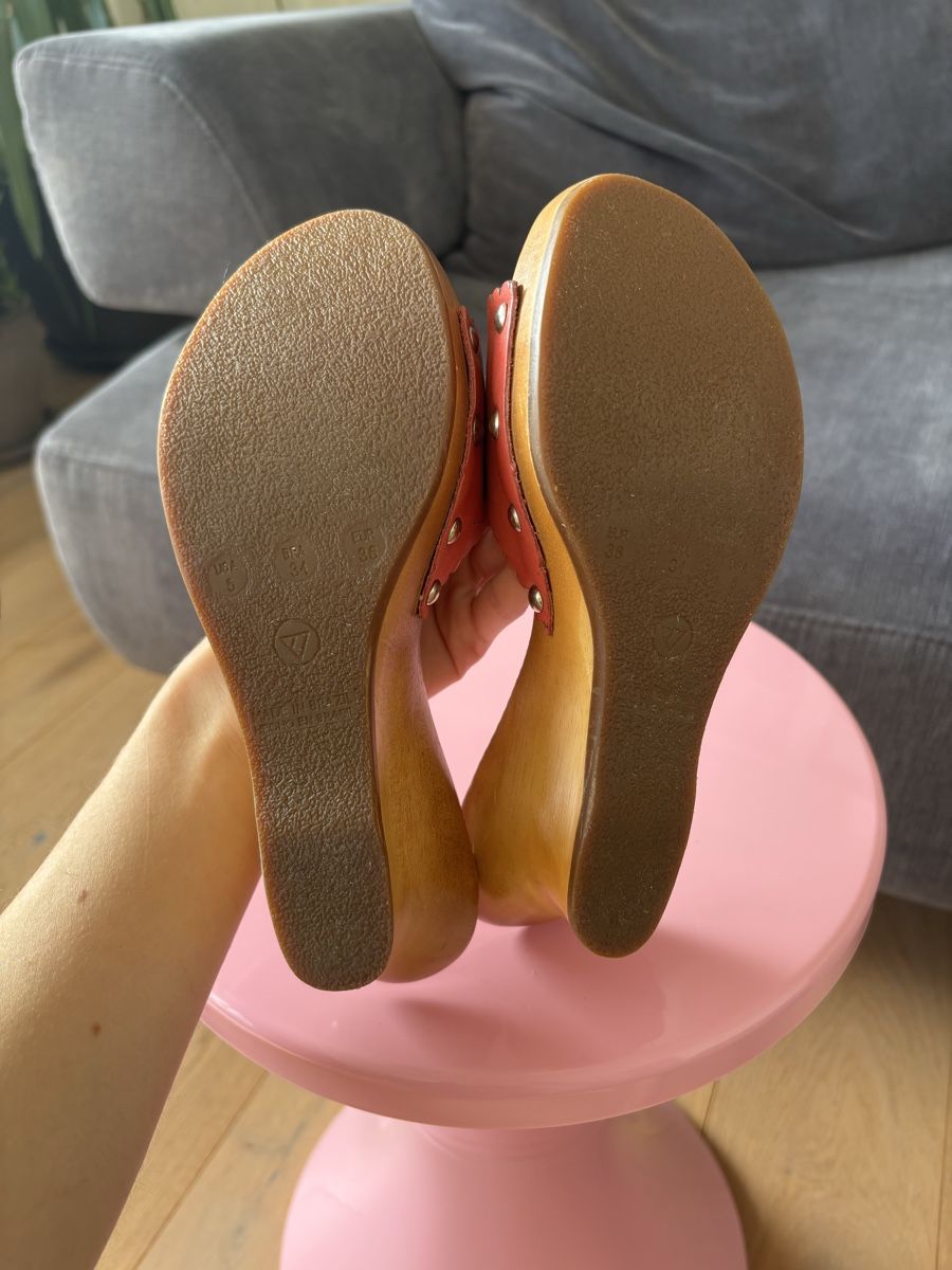 Scarpe da donna: Holz Keilabsatz Sandalen Grösse 36  – Usato da Kilchberg ZH venduto da mer_2bsh 3