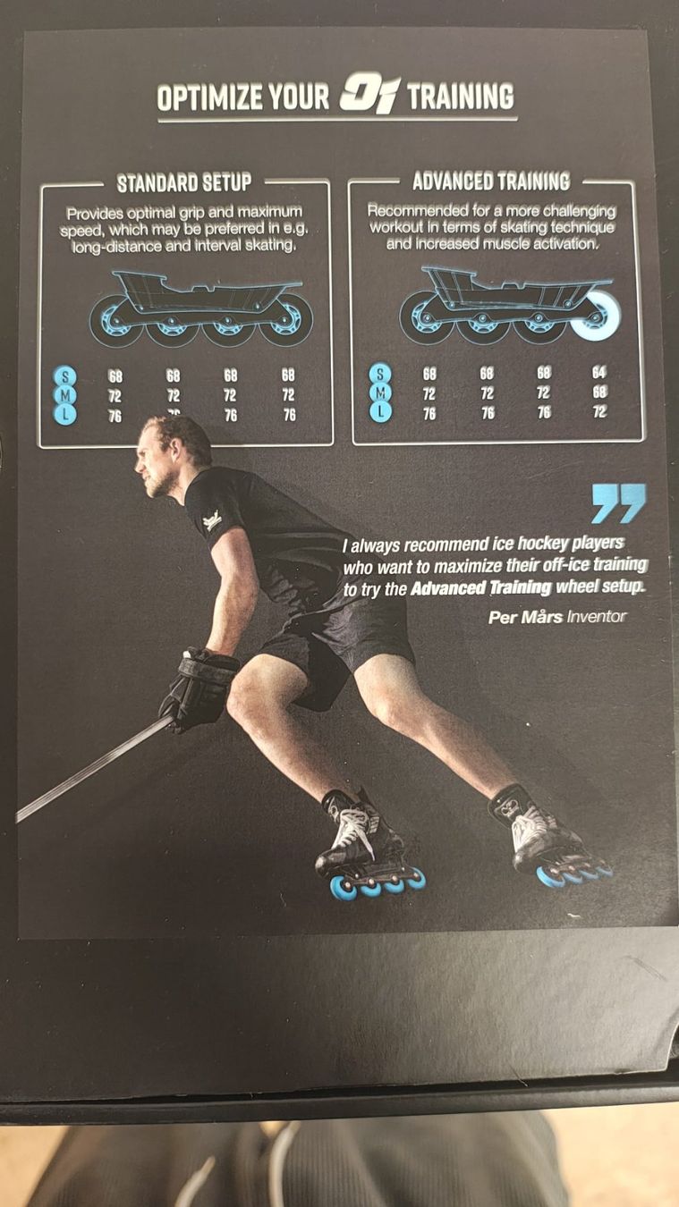 Bauer Inline-Skating & Rollschuhe: Bauer Supreme Skate mit Marsblade O1 Inline Kit (Gr.36) – Gebraucht aus Worblaufen von Nuessu71 7