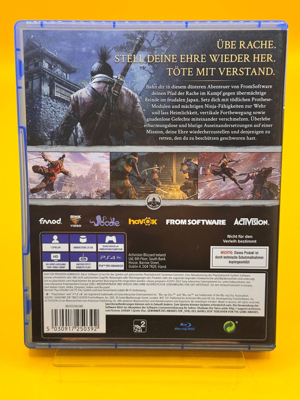 Sekiro Shadows Die Twice GOTY Edition PS4 (Gebraucht) in Oberwil b. Zug ...