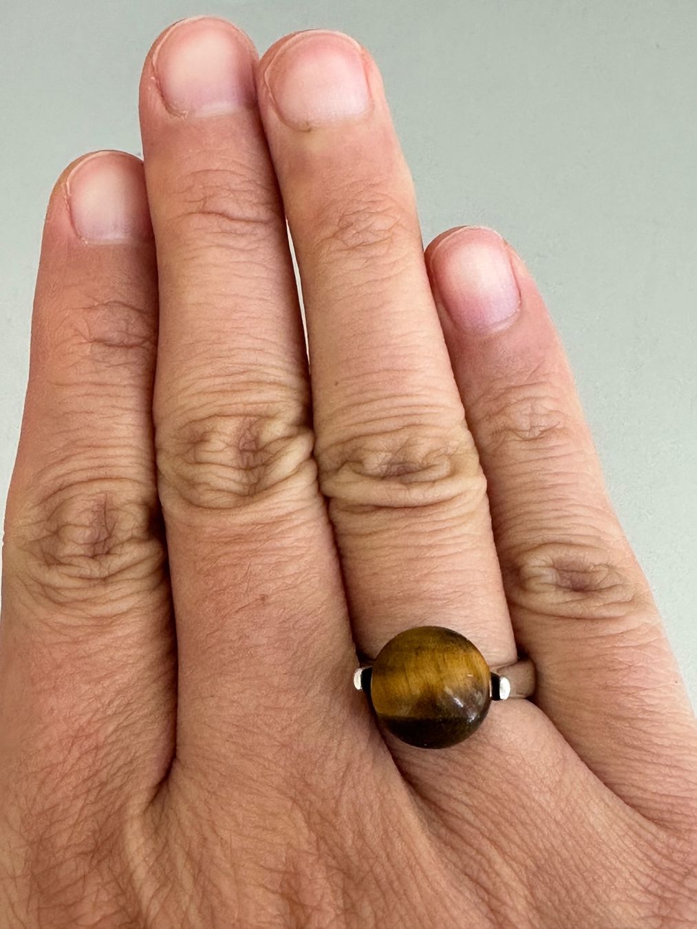 Anelli: Vintage 925 Silber Ring, Hans Hansen: 56-57 – Usato da Onex venduto da Antiqueshow 1