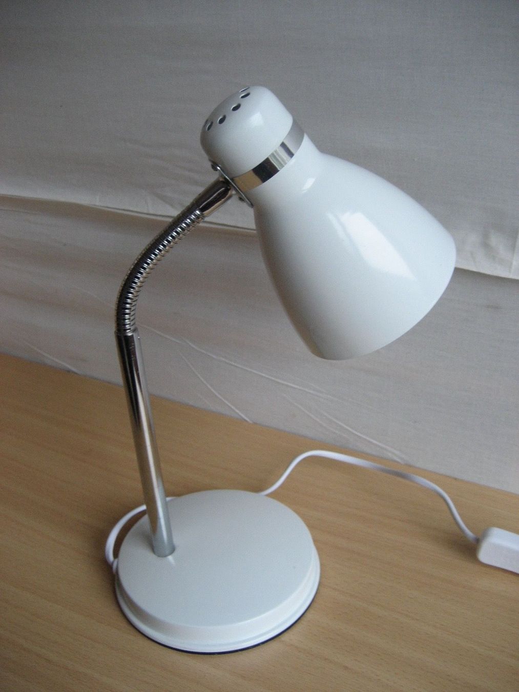 Lampade: Nachttischlampe weiss – Usato da Dornach venduto da lg11 3