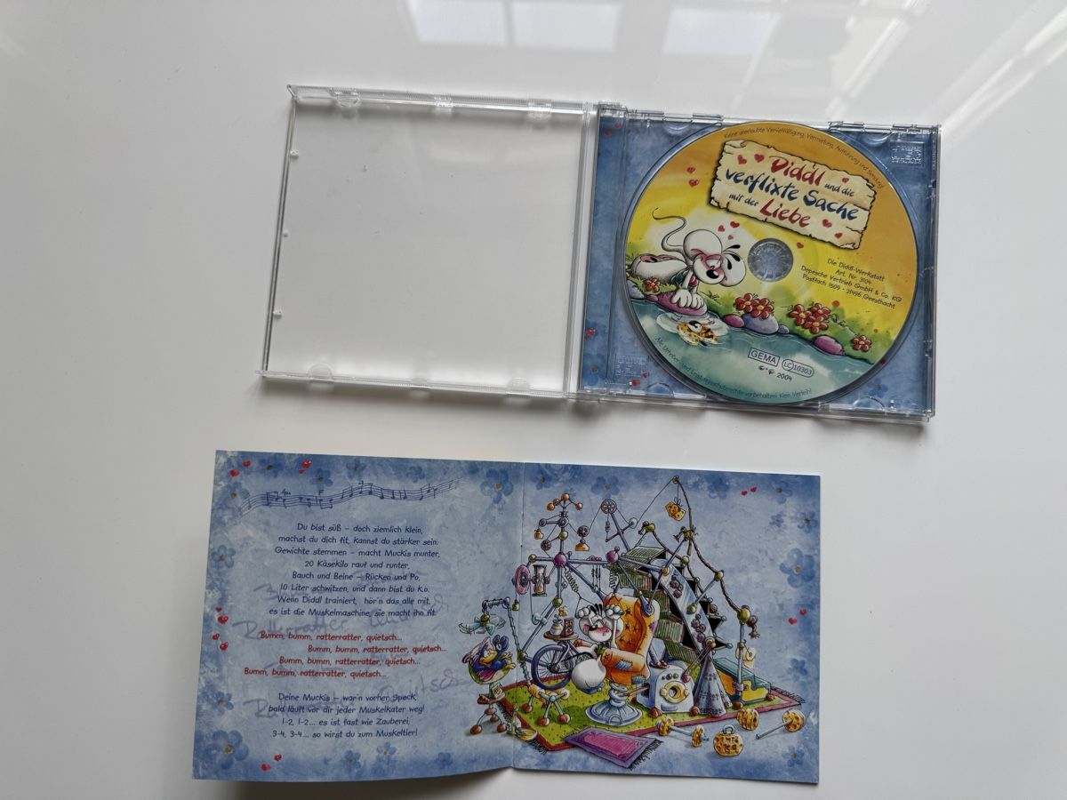 CD: Diddl CD - Die verflixt Sache mit der Liebe (2004) – Nuovo (secondo la descrizione) da Wohlen AG venduto da Thalheim12 5