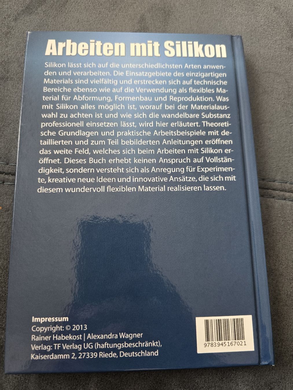 Bücher: Buch Arbeiten mit Silikon – Gebraucht aus Zürich von smbebaye 1