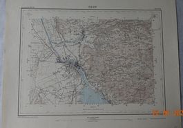Landkarte Thun, Jahr 1932 (Stand 1929)