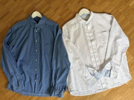 Paul Shark Denimhemd  & Tommy Bahama Leinen Hemd