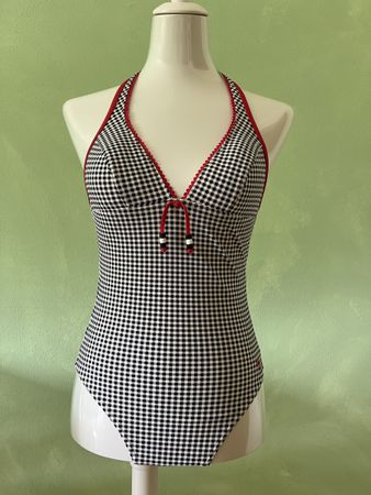 Esprit: Badeanzug Gr. 38, Neckholder