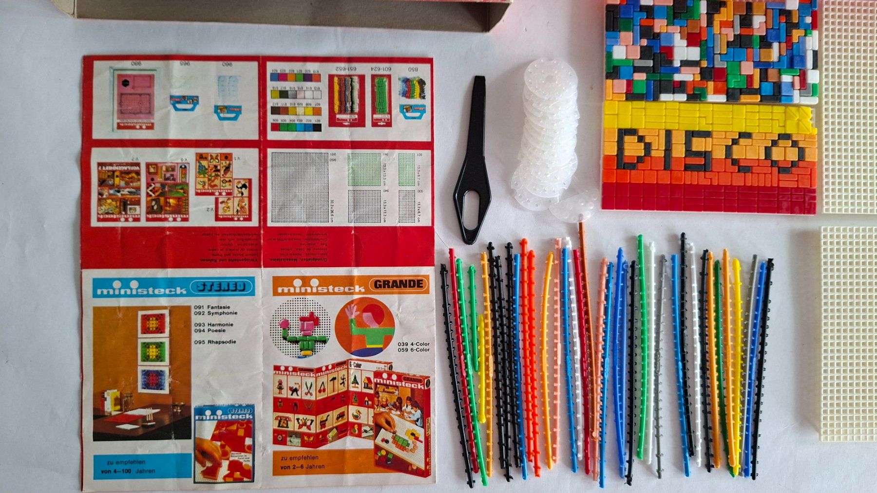 Giochi: Ministeck Original, Vintage mit Vorlage – Usato da Opfikon venduto da Diversamente 3