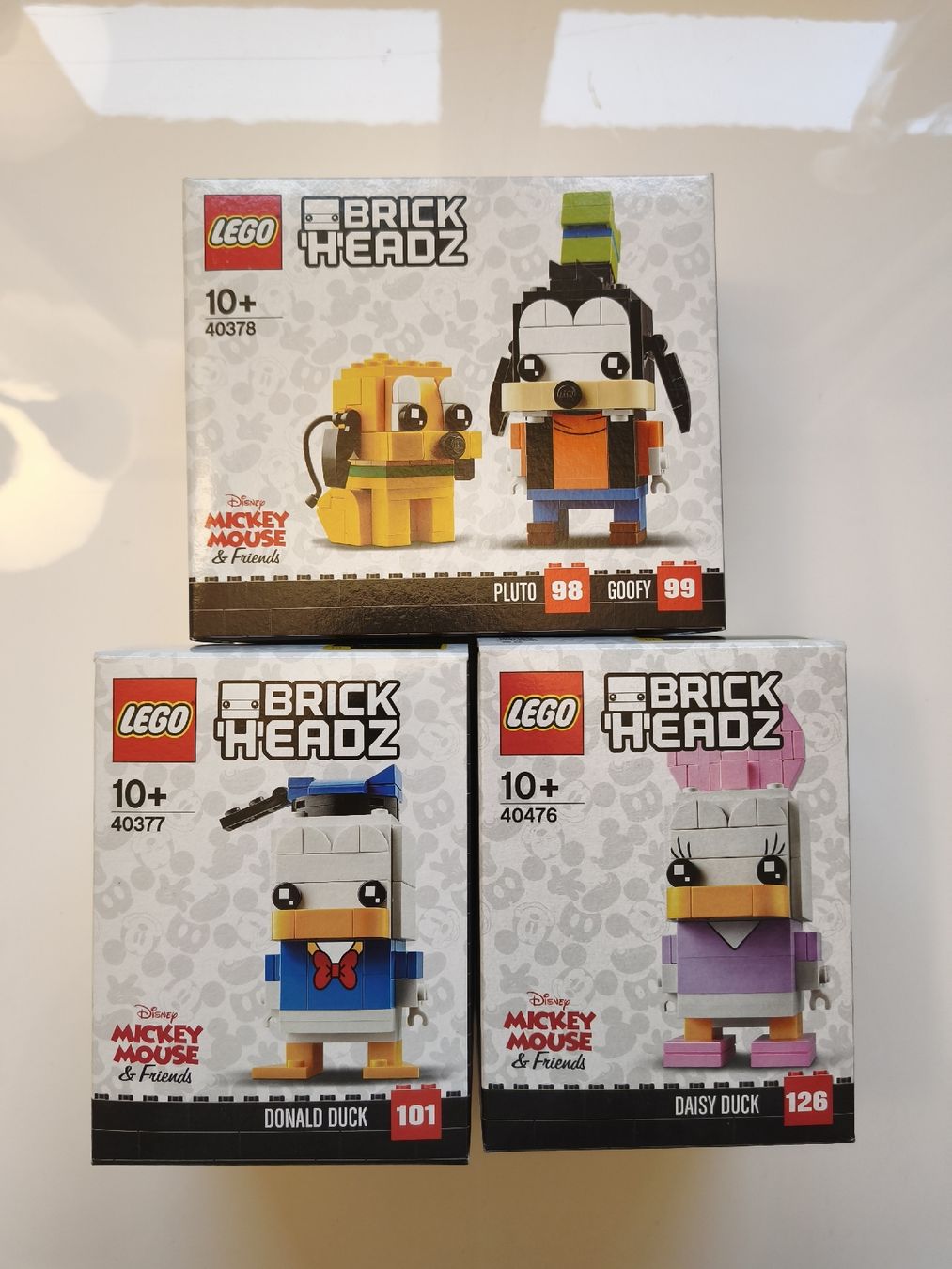 Lego Kit di costruzioni: LEGO BrickHeadz: 40378, 40377, 40476 – Nuovo (secondo la descrizione) da Rüfenacht BE venduto da Morfius