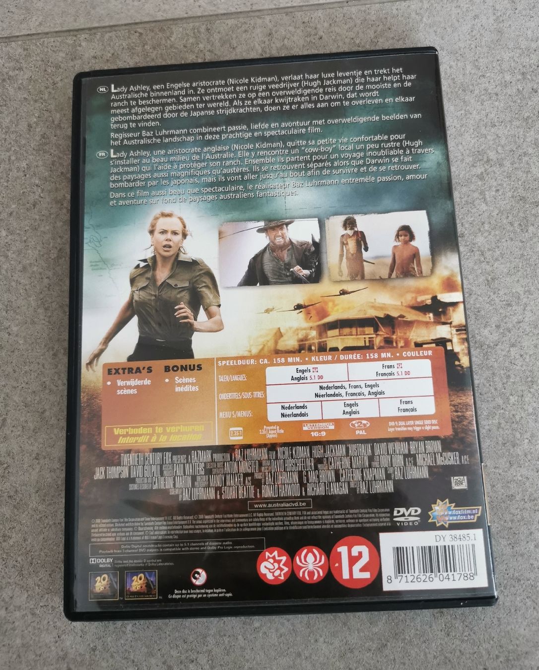 Alle DVDs: DVD Australia Kidman Jackman Luhrmann VF – Gebraucht aus Longirod von ali_nsd5 2