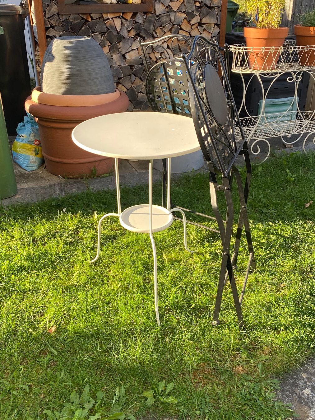 Tischset: Bistro Balkon Set Gartentisch mit Stühlen – Gebraucht aus Wiesendangen von argon03 7