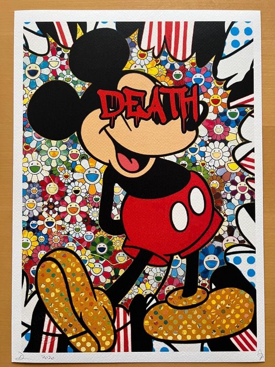 DEATH NYC « Murakami Mickey Mouse » | Kaufen auf Ricardo