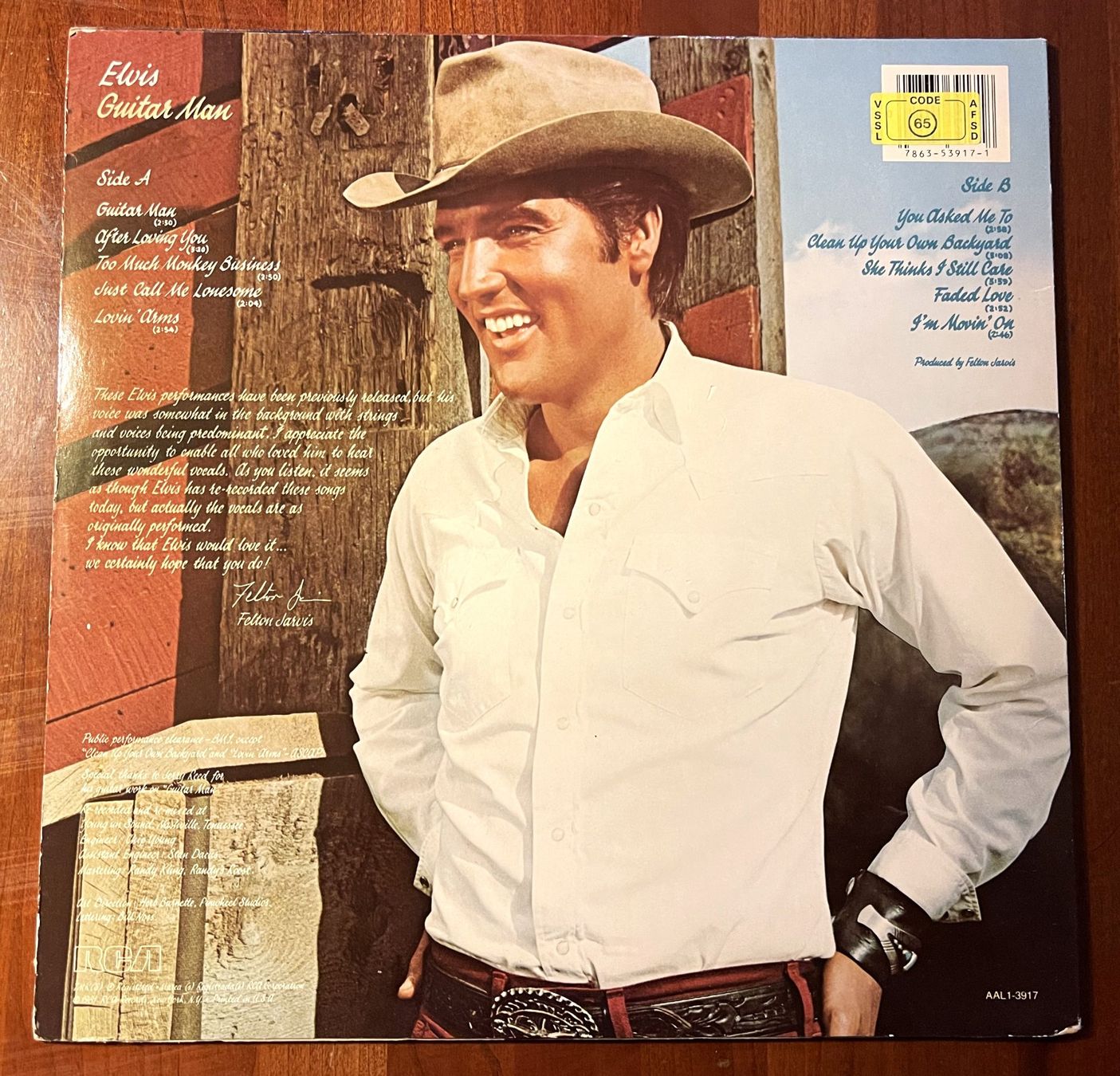 Dischi in vinile: ELVIS PRESLEY • Guitar Man Vinyl – Usato da Oftringen venduto da Vucki 1
