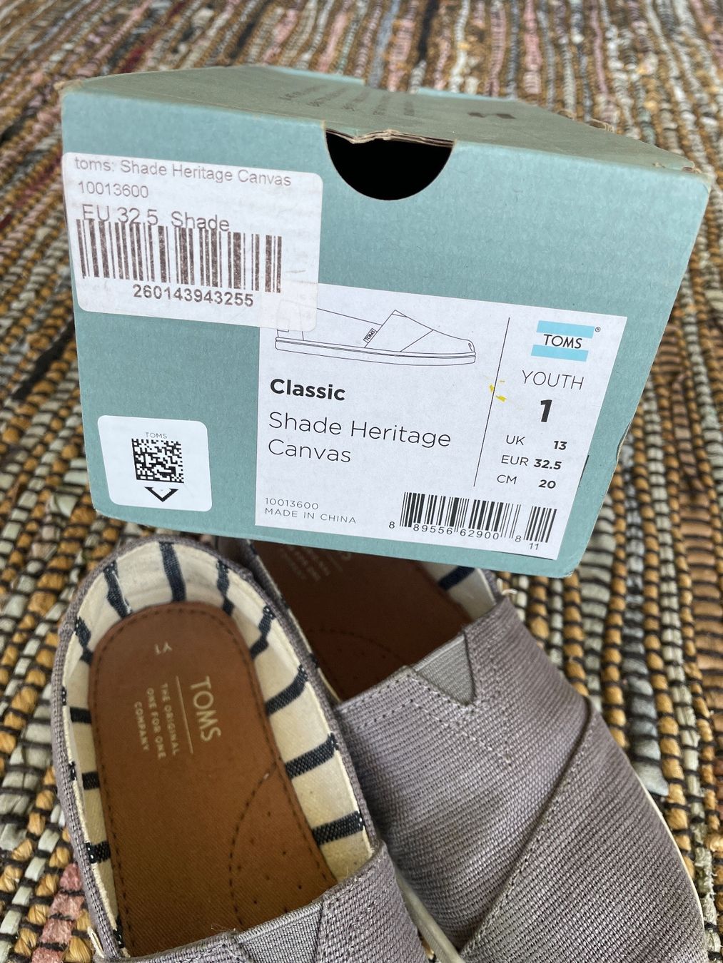 Toms Scarpe per ragazzi: Schöne Toms Espadrilles / Canvas – Usato da Steffisburg venduto da elle013 4