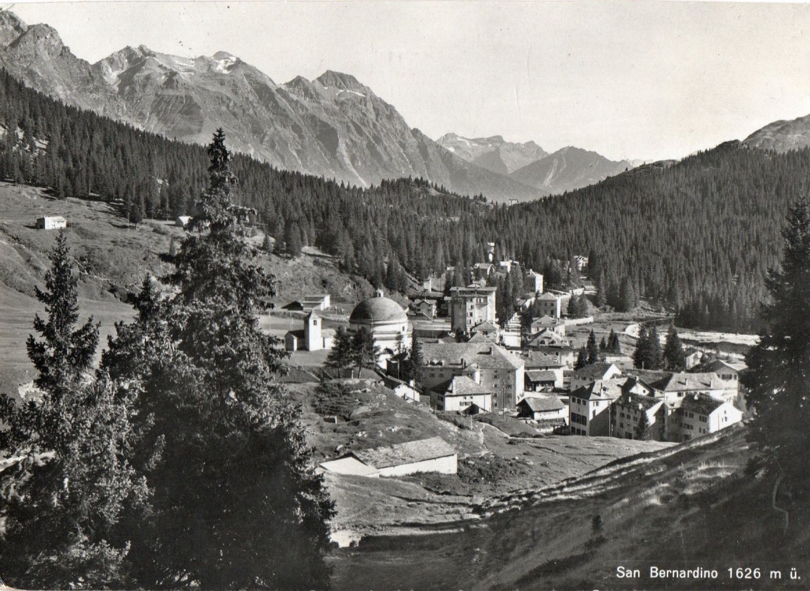 Cartoline postali: San Bernardino – Usato da Melano venduto da pisonsdro