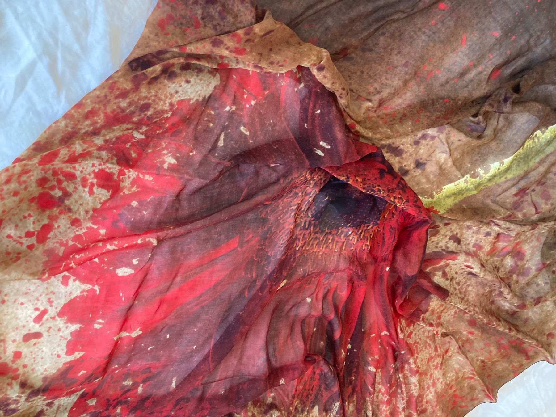 Foulards, Tücher & Schals: Edel Maxi Foulard. H21 – Gebraucht aus Manno von tin_2vgz 1