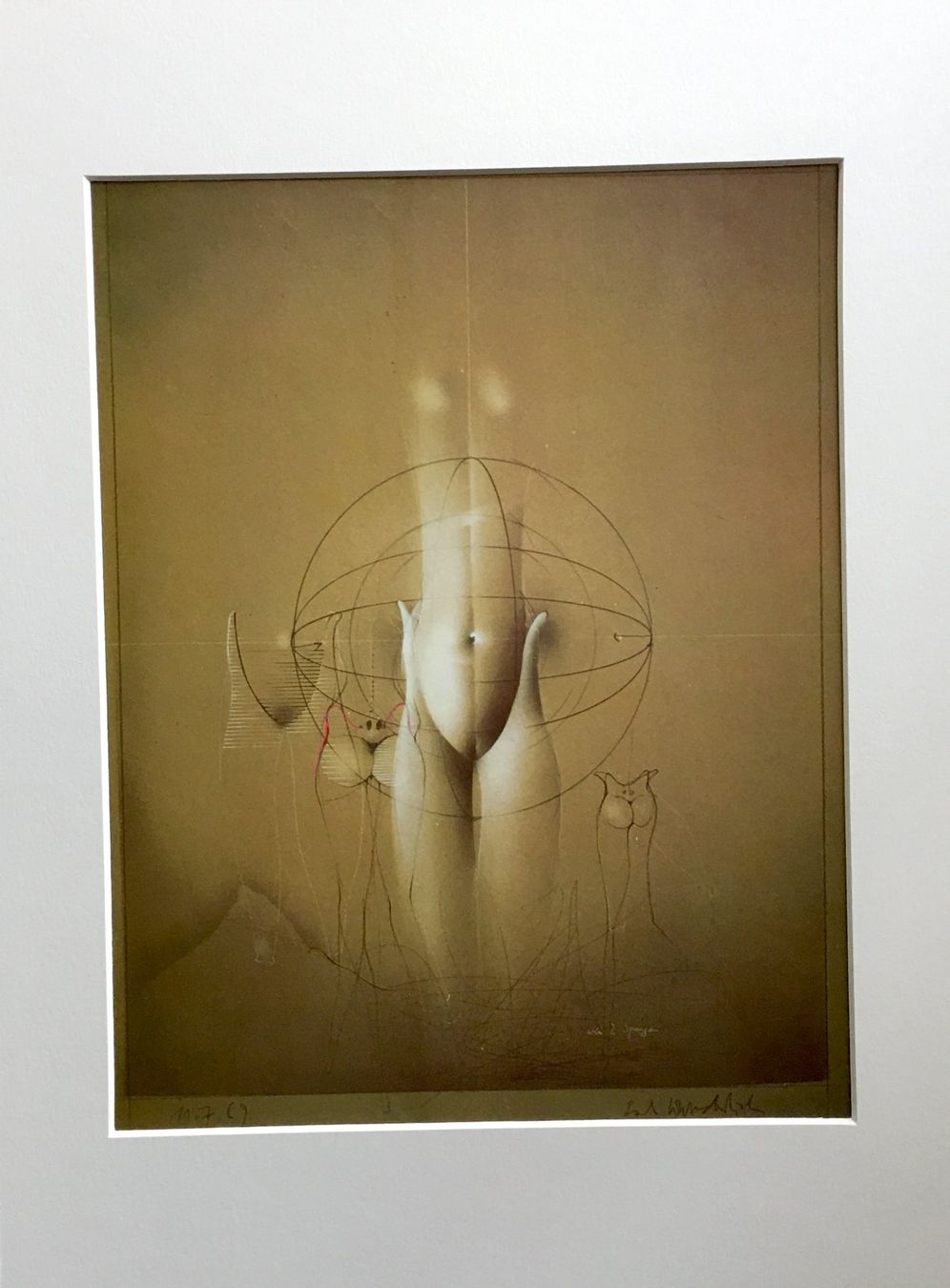 Grafiken & Lithographien: Paul Wunderlich "Schmuckstück V" Druck – Gebraucht aus Nennigkofen von Schamane75 1