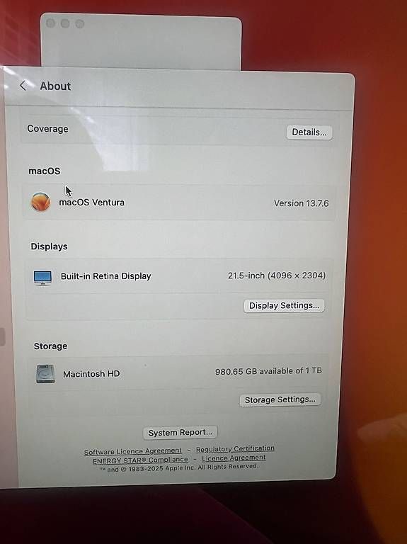 PC: iMac 2017 1TB  – Usato da Menziken venduto da pau_9swl 2