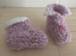 Babyfinkli / Söckli 💞 - ab Geburt - handgestrickt - NEU