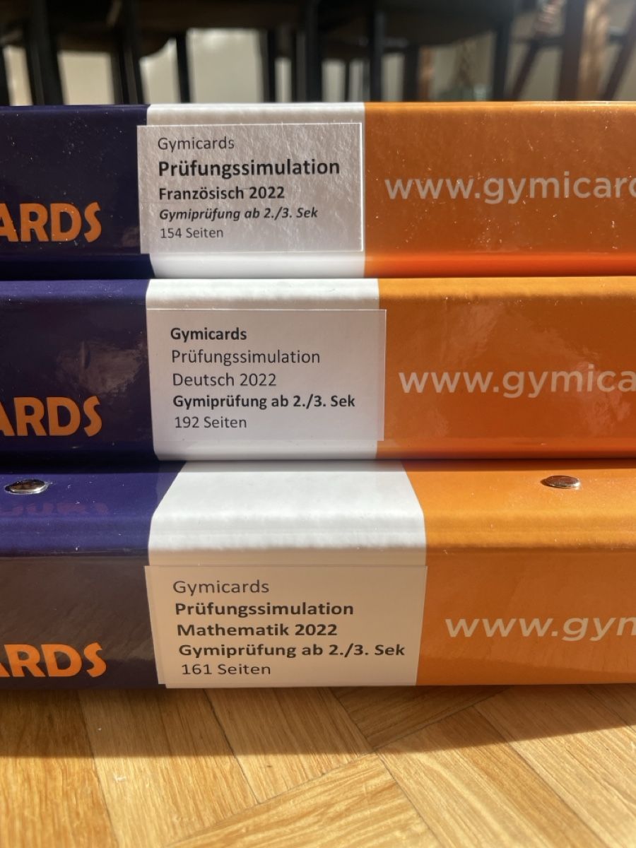 Altro materiale scolastico: Gymicards - 2022 – Usato da Thalwil venduto da Solsito26 4